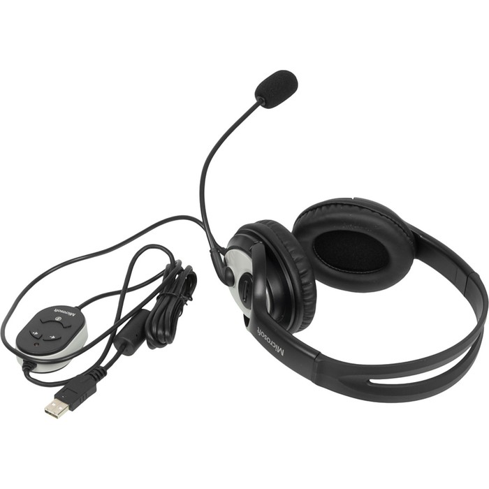 Наушники с микрофоном Microsoft LX-3000 Wired USB Black (аналог JUG-00015) черный/серебристы 10046
Наушники с микрофоном Microsoft LX-3000 Wired USB Black (аналог JUG-00015) черный/серебристы 10046