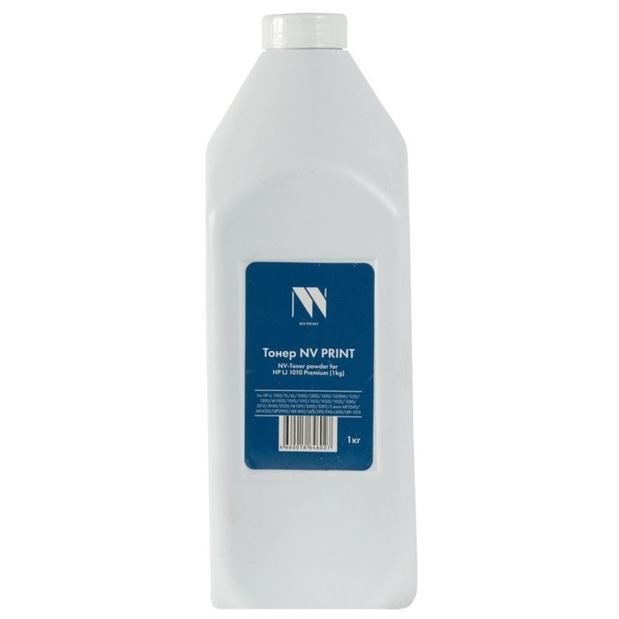 Тонер NV PRINT HP 1010 для 1010/ 1012/ 1015/ M1319/ 3010/ 3020/ 3030/ 3050/ M1005mfp, 1 кг
Тонер NV PRINT HP 1010 для 1010/ 1012/ 1015/ M1319/ 3010/ 3020/ 3030/ 3050/ M1005mfp, 1 кг