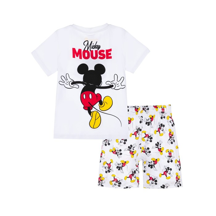 фото Пижама для мальчика: футболка, шорты, рост 110 см playtoday