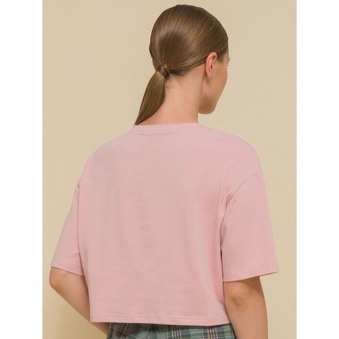 фото Футболка женская, размер 48, цвет розовый pelican