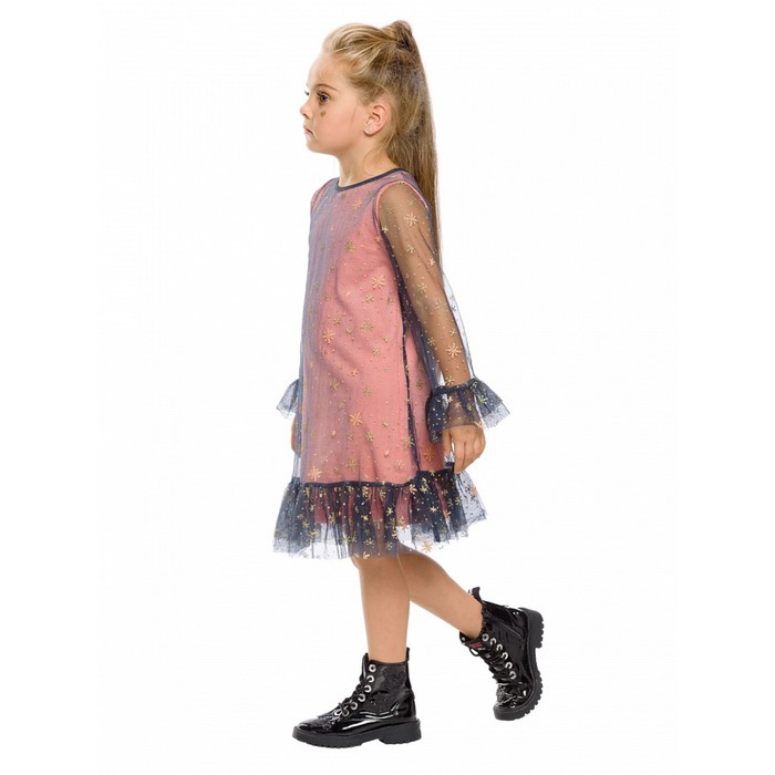 фото Платье для девочек, рост 86 см, цвет серый pelican