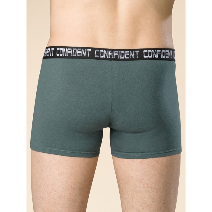 фото Трусы мужские, размер 50, цвет зелёный pelican