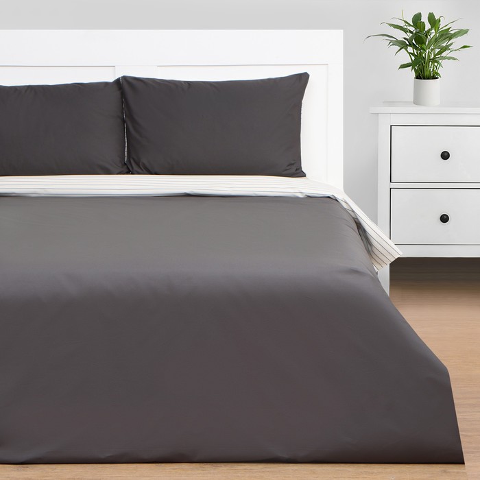 Постельное бельё Этель 1.5сп Stripes: grey, 143х215см, 150х214см, 50х70см-2 шт, перкаль,114 г/м2
Постельное бельё Этель 1.5сп Stripes: grey, 143х215см, 150х214см, 50х70см-2 шт, перкаль,114 г/м2