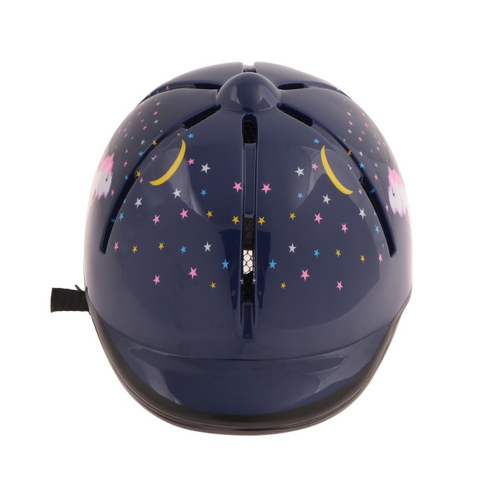 фото Шлем для верховой езды, детский, регулируемый размер, фиолетовый