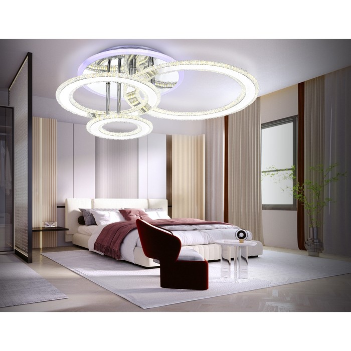 Управляемый потолочный светодиодный светильник Ambrella light, Original, FA8851, 3хLED, 92 Вт, 6900Lum, 3000-6400К, цвет хром
Управляемый потолочный светодиодный светильник Ambrella light, Original, FA8851, 3хLED, 92 Вт, 6900Lum, 3000-6400К, цвет хром