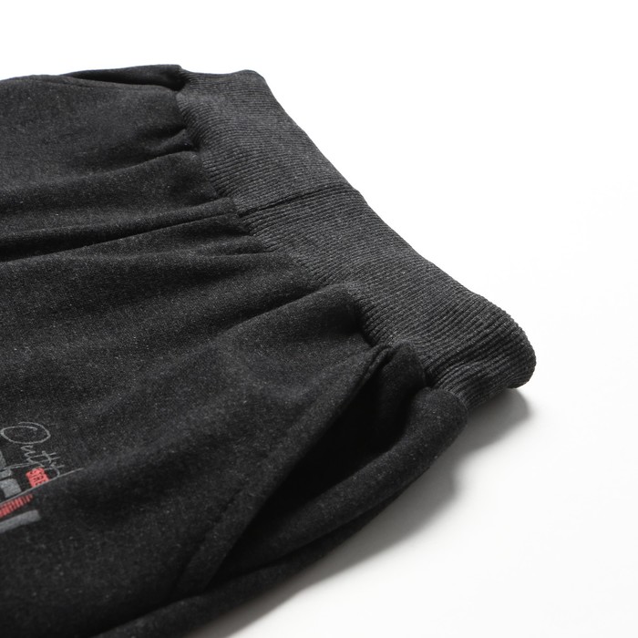 фото Брюки спортивные для девочек, цвет графитовый, рост 122 см veresk