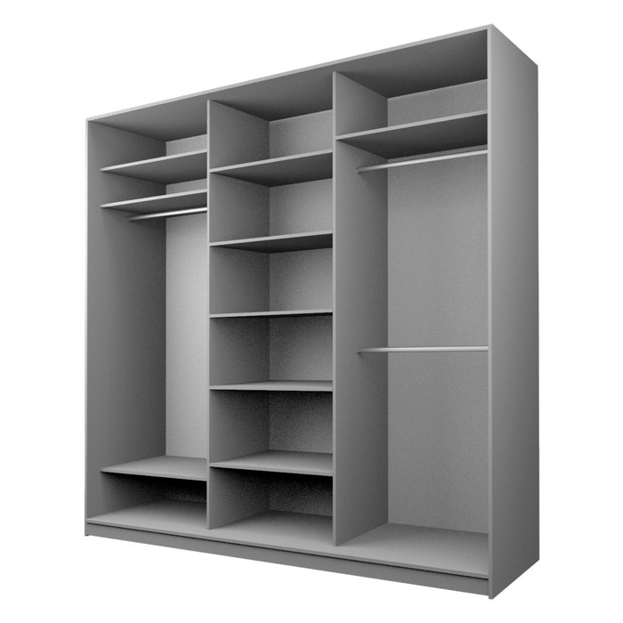 Шкаф-купе 3-х дверный Max 151, 2400×600×2300 мм, зеркало, цвет ясень анкор тёмный
Шкаф-купе 3-х дверный Max 151, 2400×600×2300 мм, зеркало, цвет ясень анкор тёмный