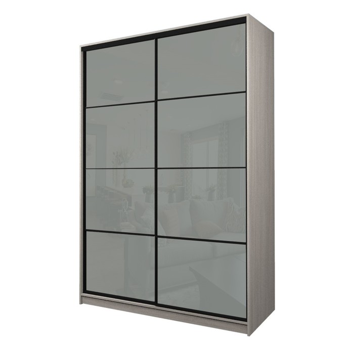 Шкаф-купе 2-х дверный Max 22, 1600×600×2300 мм, цвет ясень шимо светлый / стекло светло-серое
Шкаф-купе 2-х дверный Max 22, 1600×600×2300 мм, цвет ясень шимо светлый / стекло светло-серое