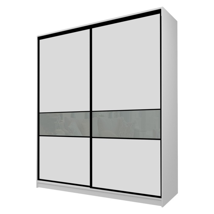 Шкаф-купе 2-х дверный Max 2/99, 2200×600×2300 мм, цвет серый шагрень / стекло светло-серое
Шкаф-купе 2-х дверный Max 2/99, 2200×600×2300 мм, цвет серый шагрень / стекло светло-серое