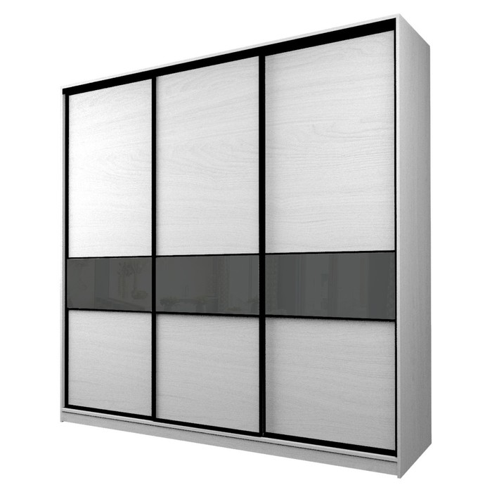 Шкаф-купе 3-х дверный Max 2/999, 2400×600×2300 мм, цвет ясень анкор светлый / стекло тёмно-серое
Шкаф-купе 3-х дверный Max 2/999, 2400×600×2300 мм, цвет ясень анкор светлый / стекло тёмно-серое