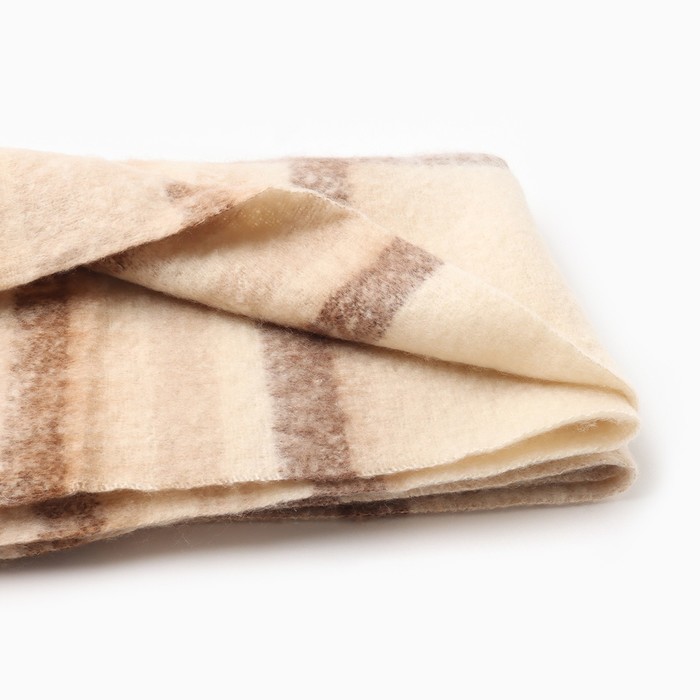 фото Шарф женский, цвет молочный, р-р 48х195 см rossini