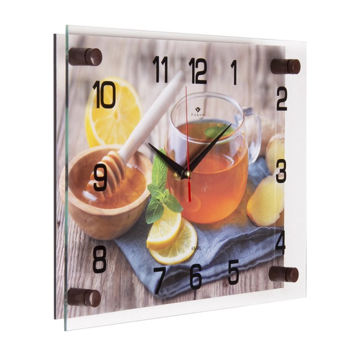 Часы настенные, серия: Кухня, "Чай с мёдом", 25 х 35 см 
Часы настенные, серия: Кухня, "Чай с мёдом", 25 х 35 см