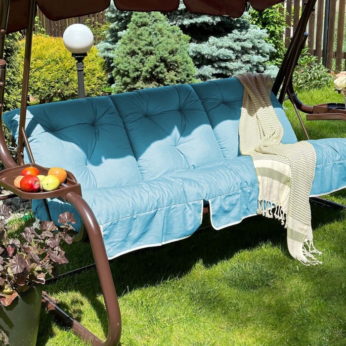 фото Подушка для качелей «билли», размер 50х60х180 см, цвет небесно-голубой pasionaria