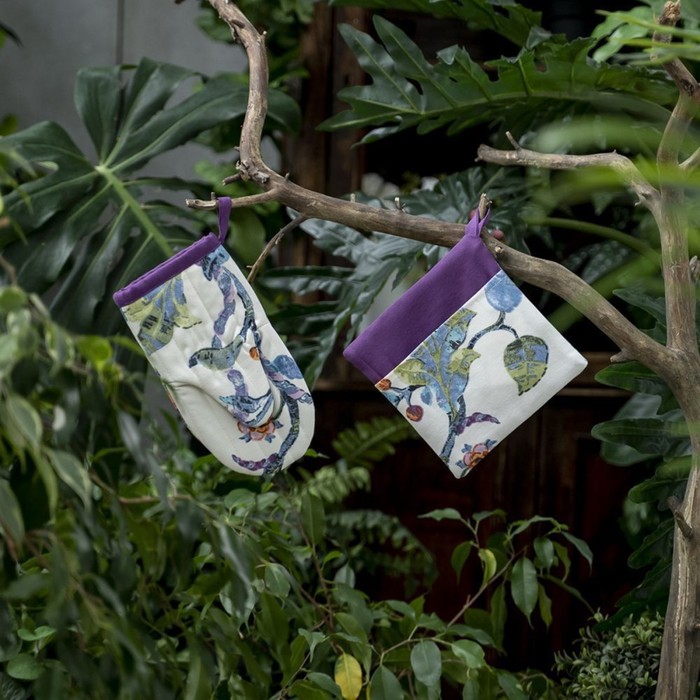 фото Прихватка-варежка «самоа», размер 14х26 см, цвет фиолетовый pasionaria