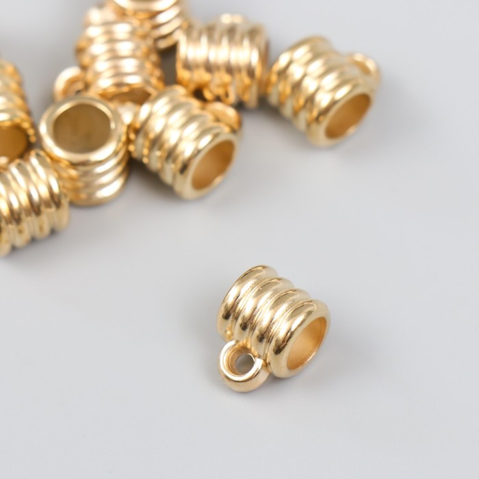 фото Подвеска "бейл" золото 0,9х1,2 см