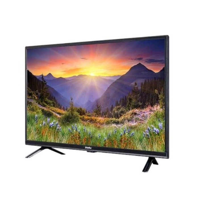 фото Телевизор doffler 32kh29, 32", 1366x768, dvb-t2/c/s2, hdmi 2, usb 1, чёрный