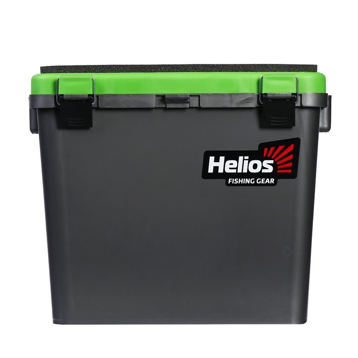 фото Ящик зимний helios односекционный, цвет серо-салатовый