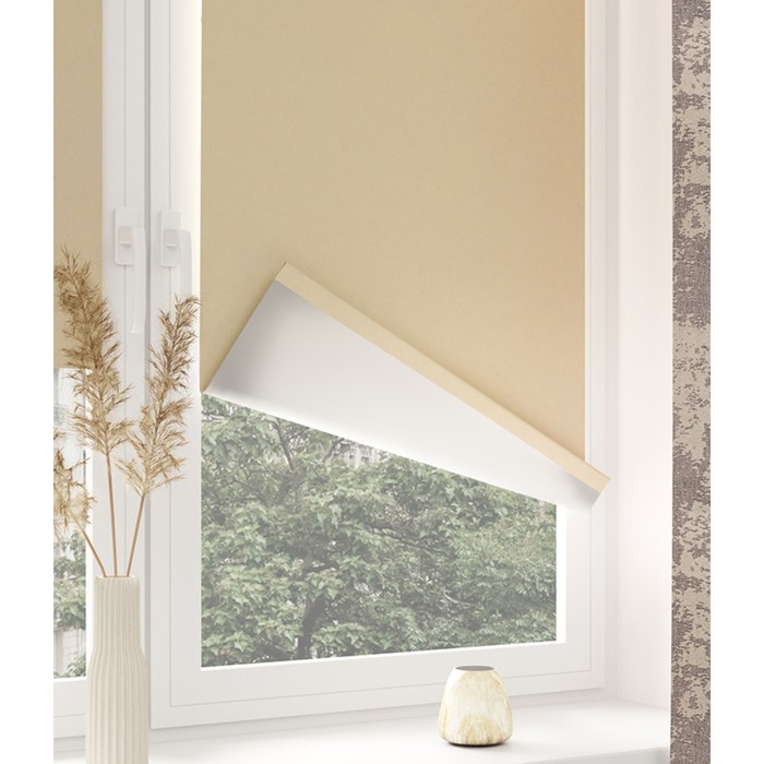 Штора рулонная блэкаут «Сильвер», 80,5х175 см, цвет бежевый
Штора рулонная блэкаут «Сильвер», 80,5х175 см, цвет бежевый