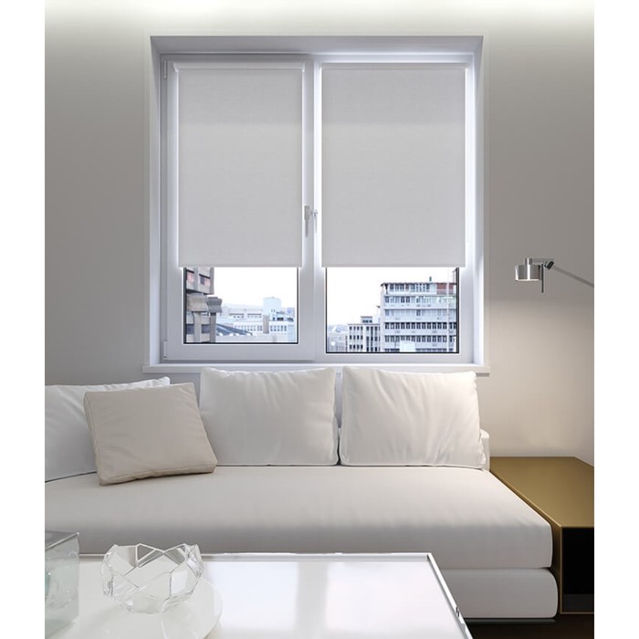 фото Штора рулонная «декор», 98х175 см, цвет белый legrand