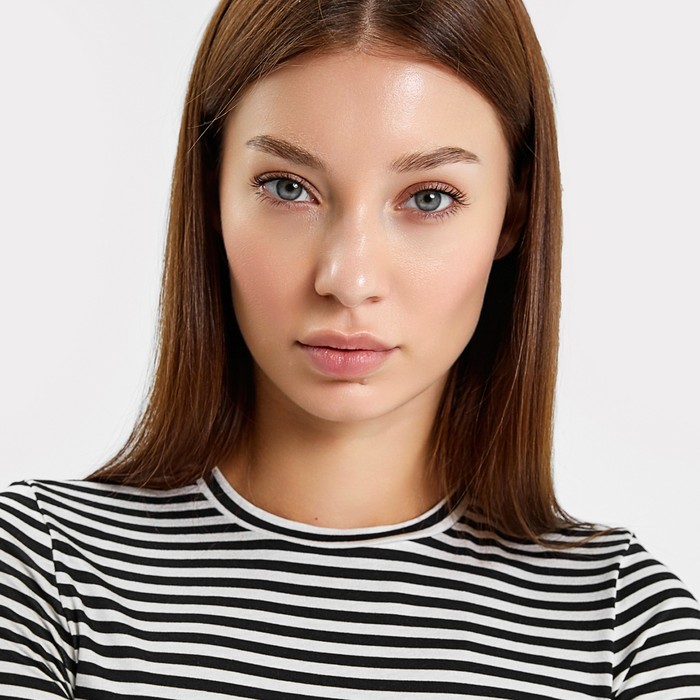 фото Лонгслив женский, цвет молочный/чёрный, размер 42 (хs) mark formelle