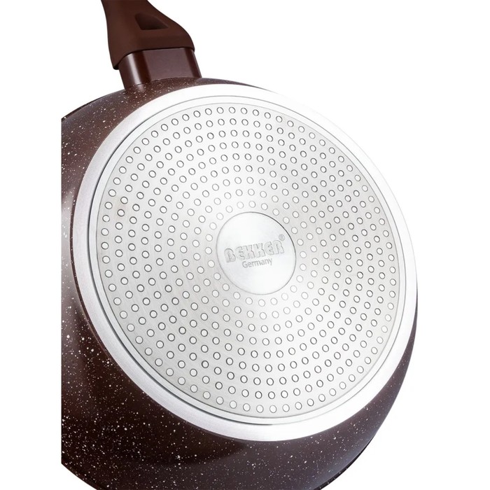 фото Сковорода bk-7844, d=22 см, глубокая, ручка soft touch bekker