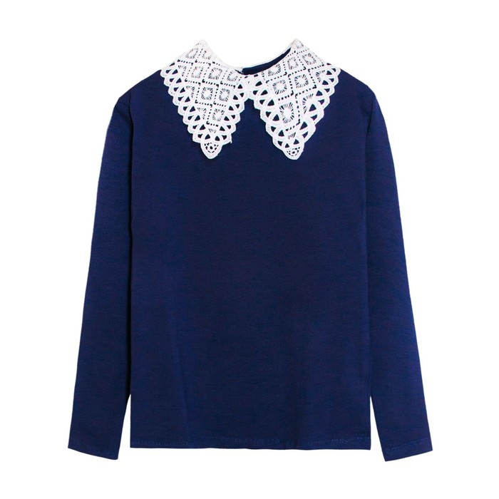 Джемпер для девочки, рост 146 см, цвет тёмно-синий
Джемпер для девочки, рост 146 см, цвет тёмно-синий