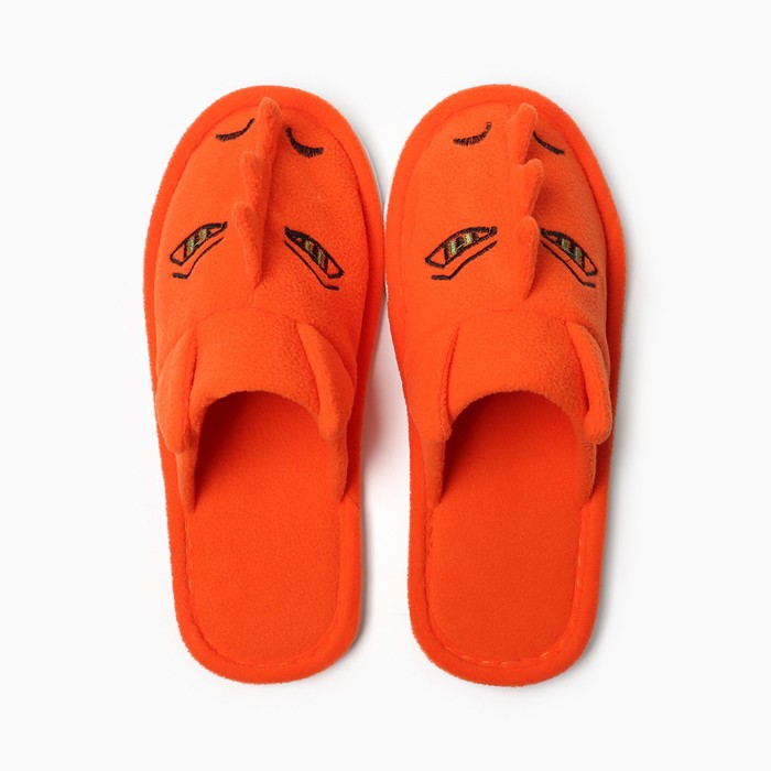 фото Тапочки женские дракон, р.38, оранжевый tap moda
