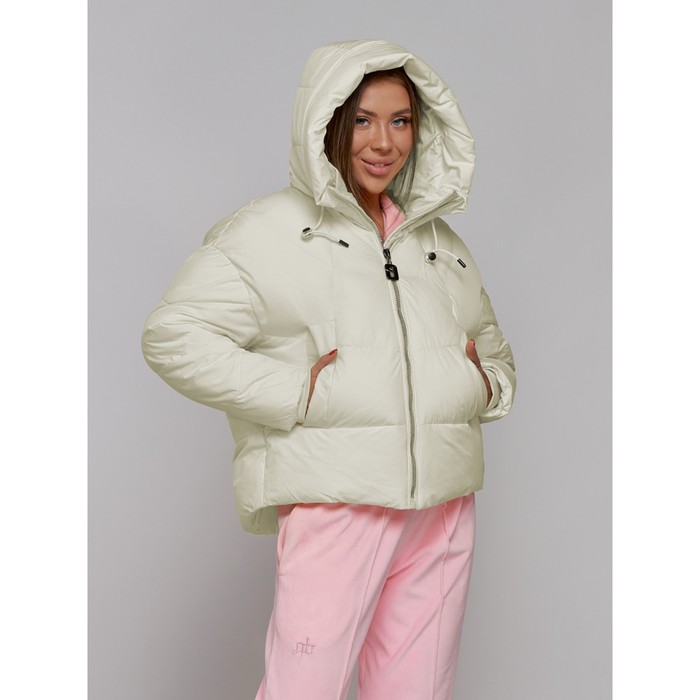 фото Куртка зимняя женская, размер 44, цвет бежевый mtforce