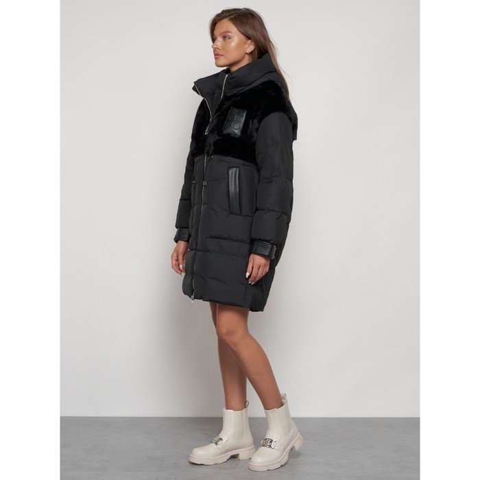 фото Куртка зимняя женская, размер 44, цвет чёрный mtforce