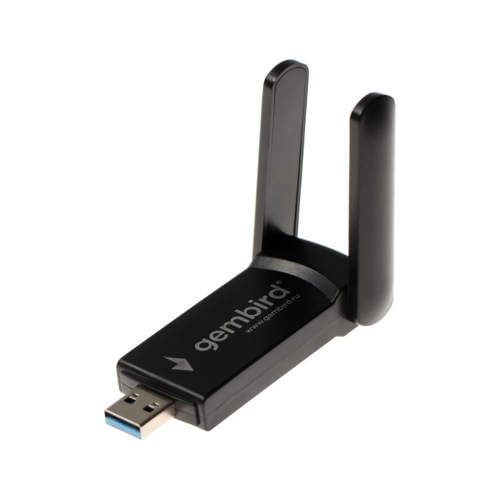 Адаптер Wi-Fi+Bluetooth Gembird WNP-UA-020, 1300 Mbps, USB, двухдиапазонный, антенна, чёрный 1012099
Адаптер Wi-Fi+Bluetooth Gembird WNP-UA-020, 1300 Mbps, USB, двухдиапазонный, антенна, чёрный 1012099