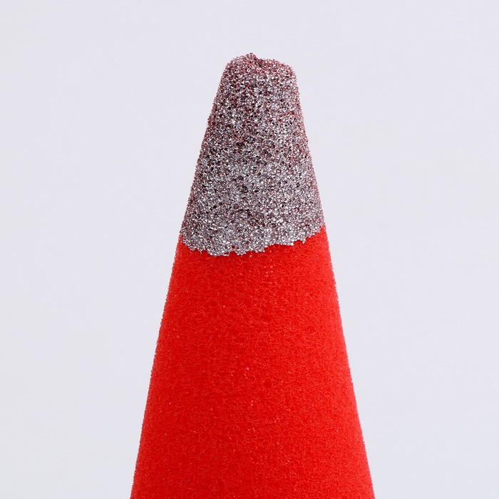 фото Карнавальный колпак «клоун» на резинке, красный, поролон страна карнавалия