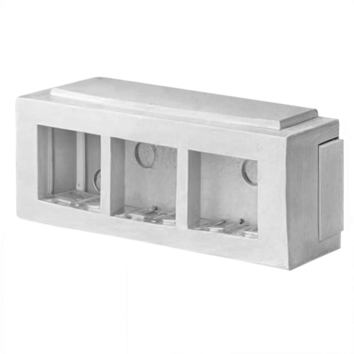 Коробка установочная под BRAVA 6мод. (для кабель-канала 70х22/90х25/TMC) DKC 09221
Коробка установочная под BRAVA 6мод. (для кабель-канала 70х22/90х25/TMC) DKC 09221