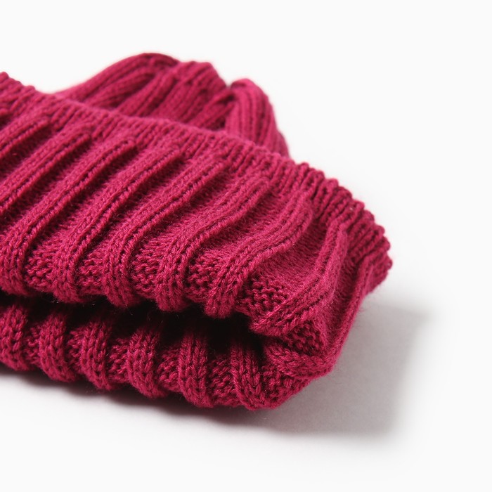 фото Шапка детская kaftan со снудом, фуксия р-р 48-52