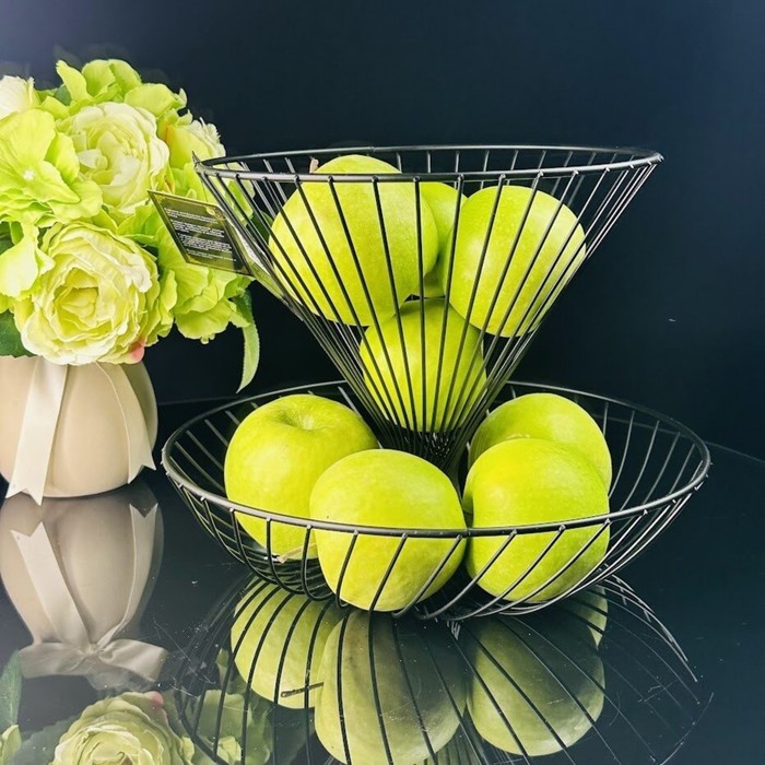 Фруктовница/конфетница двухъярусная Lenardi, 30 см 
Фруктовница/конфетница двухъярусная Lenardi, 30 см