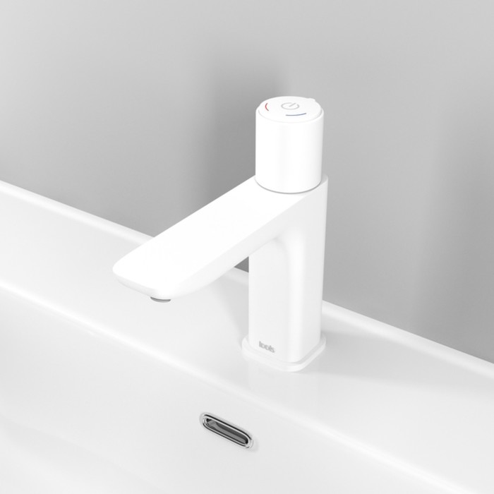 Смеситель для раковины IDDIS Slide, с инновационным управлением Push Control, белый матовый 101669
Смеситель для раковины IDDIS Slide, с инновационным управлением Push Control, белый матовый 101669