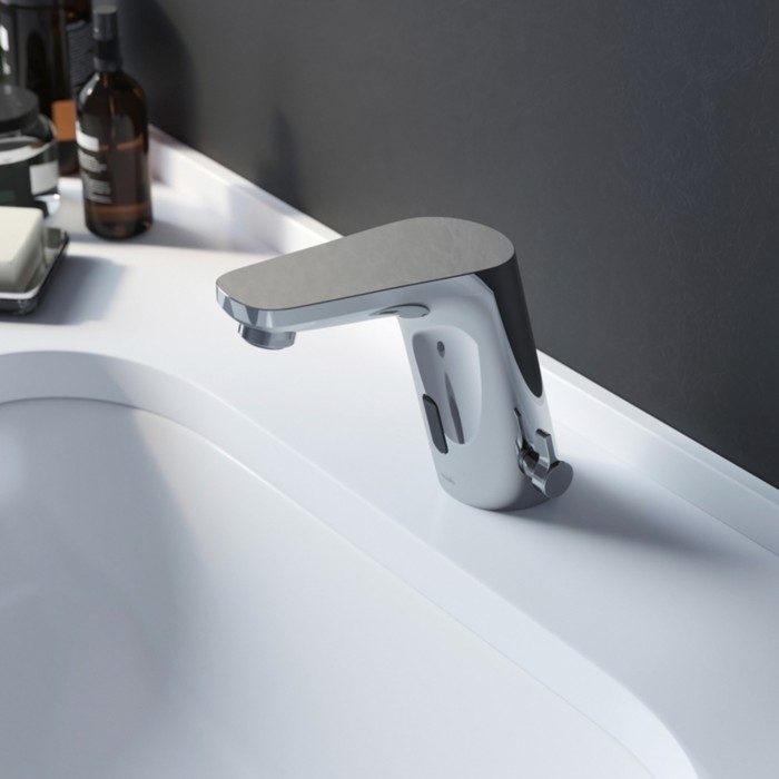 фото Смеситель для раковины iddis pulse pulsbs1i86, сенсорный, хром