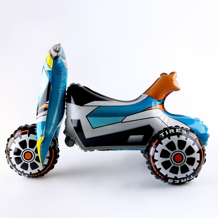 фото Шар фольгированный 22" «трехколесный велосипед» страна карнавалия