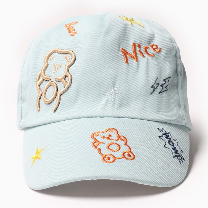 фото Кепка детская minaku цв.зеленый, р-р 52