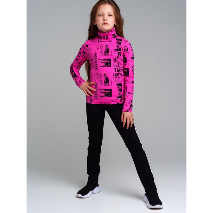 фото Водолазка для девочки, рост 128 см playtoday