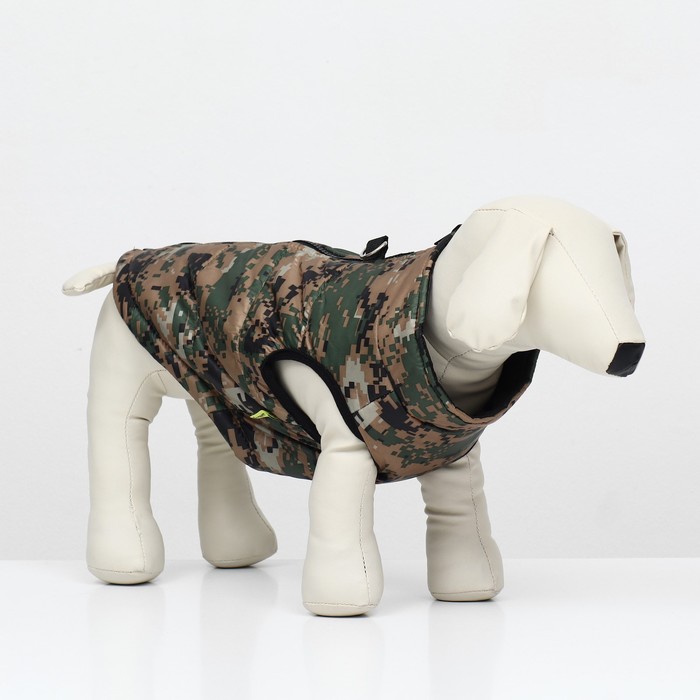 фото Куртка для собак "защитник", размер xs (дс 19, ог 30 см)