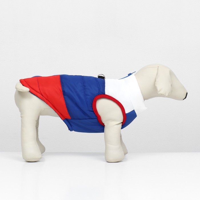 фото Куртка для собак "патриот", размер m (дс 28,ог 47 см)