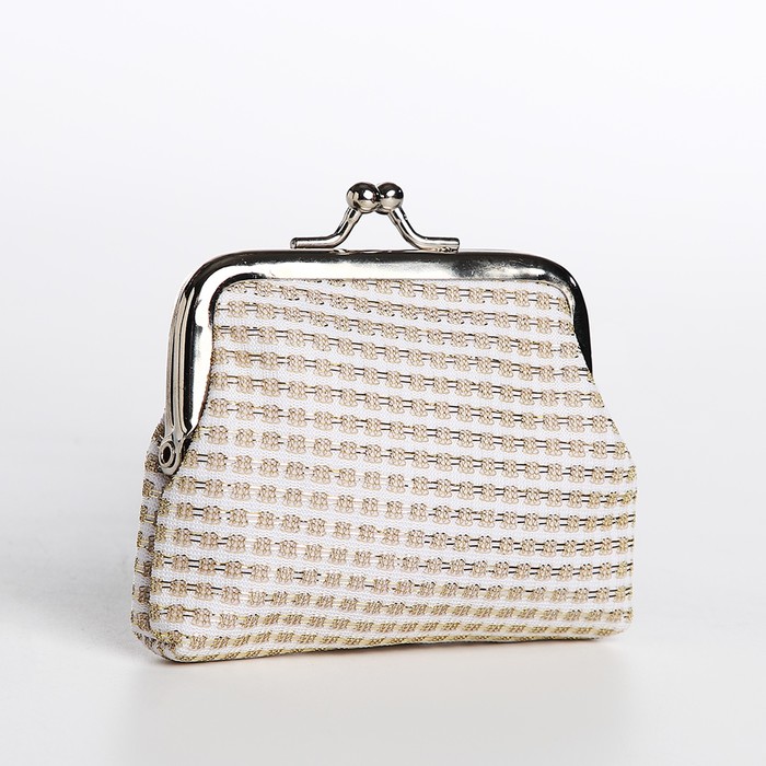 фото Кошелёк детский на фермуаре, цвет золотой