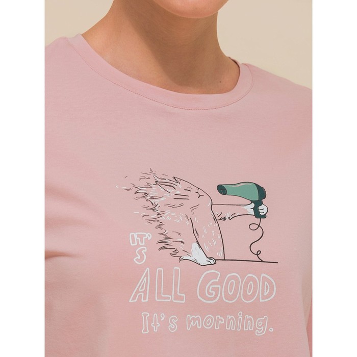 фото Футболка женская, размер 42, цвет розовый pelican