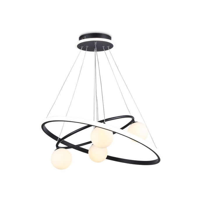 Светильник светодиодный подвесной со сменной лампой и с пультом управления Ambrella light, LineTech, FL66323, G9, 69 Вт, 5175Lum, 3000-6400К, цвет чёрный, белый матовый
Светильник светодиодный подвесной со сменной лампой и с пультом управления Ambrella light, LineTech, FL66323, G9, 69 Вт, 5175Lum, 3000-6400К, цвет чёрный, белый матовый
