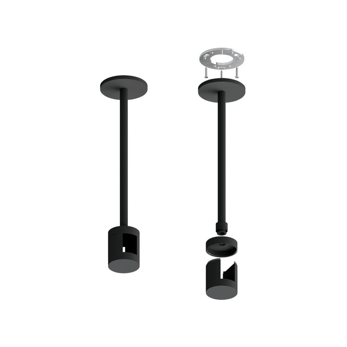 фото Крепёж накладной techno ring ambrella light, diy spot, a9227, цвет чёрный