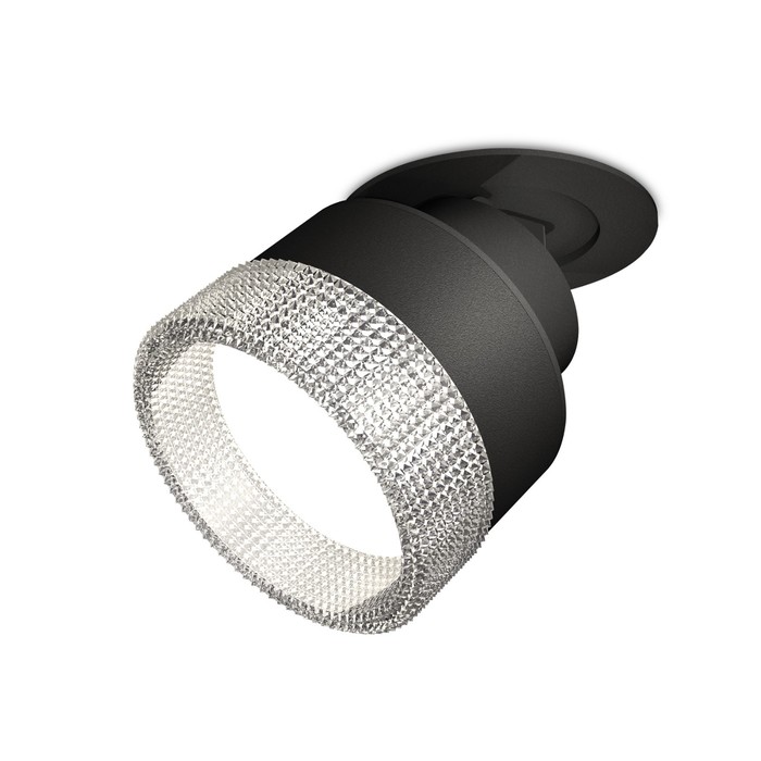 Комплект встраиваемого поворотного светильника с композитным хрусталём Ambrella light, Techno, XM8102540, цвет чёрный песок
Комплект встраиваемого поворотного светильника с композитным хрусталём Ambrella light, Techno, XM8102540, цвет чёрный песок