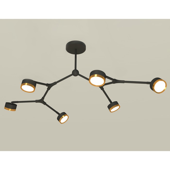 Комплект подвесного поворотного светильника Ambrella light, Traditional DIY, XB9056152, 6хGX53, цвет чёрный песок, золото желтое полированное
Комплект подвесного поворотного светильника Ambrella light, Traditional DIY, XB9056152, 6хGX53, цвет чёрный песок, золото желтое полированное