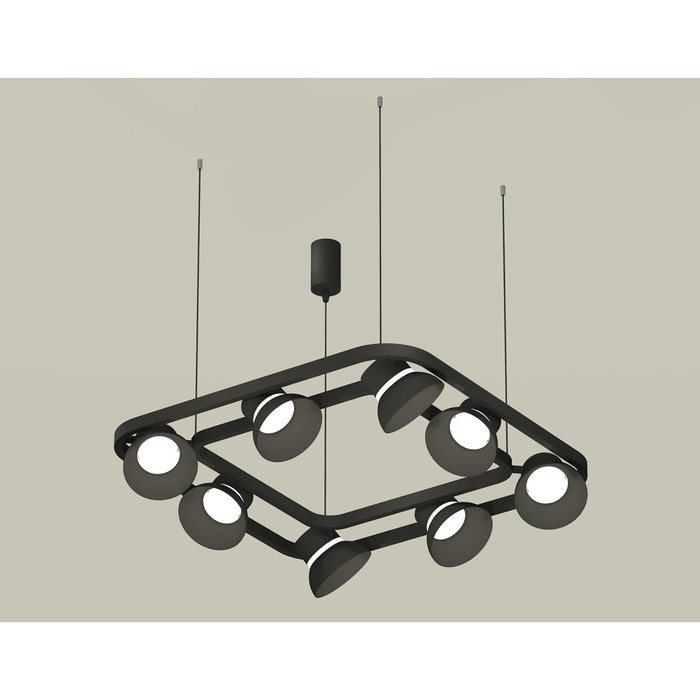 Комплект подвесного поворотного светильника Ambrella light, Traditional DIY, XB9182080, GX53, цвет чёрный песок, белый матовый
Комплект подвесного поворотного светильника Ambrella light, Traditional DIY, XB9182080, GX53, цвет чёрный песок, белый матовый