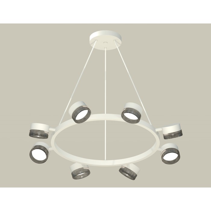 Комплект подвесного поворотного светильника с композитным хрусталём Ambrella light, Traditional DIY, XB9195250, 6хGX53, цвет белый песок, тонированный
Комплект подвесного поворотного светильника с композитным хрусталём Ambrella light, Traditional DIY, XB9195250, 6хGX53, цвет белый песок, тонированный