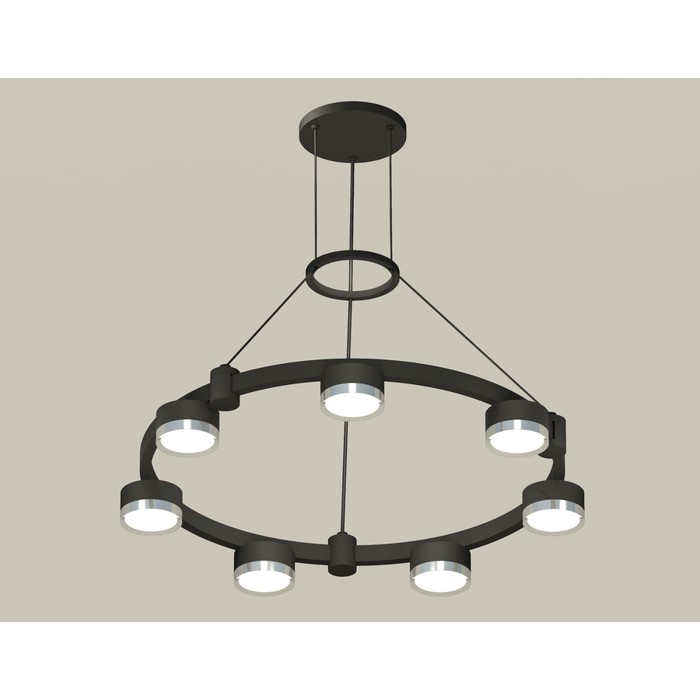 Светильник подвесной Ambrella light, XR92051501, GX53 LED 12 Вт, цвет чёрный песок, серебро
Светильник подвесной Ambrella light, XR92051501, GX53 LED 12 Вт, цвет чёрный песок, серебро